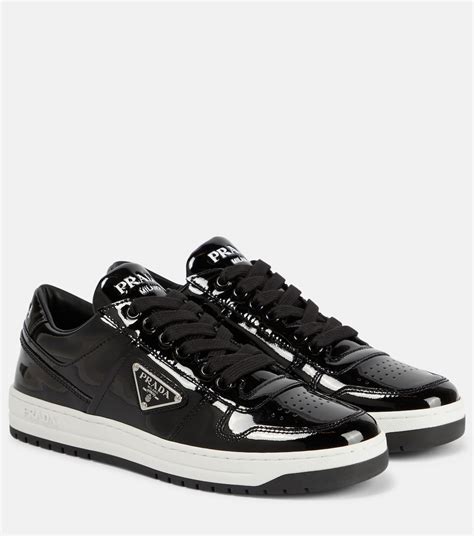 prada patent leather oxford shoes|prada downtown patent leather sneakers.